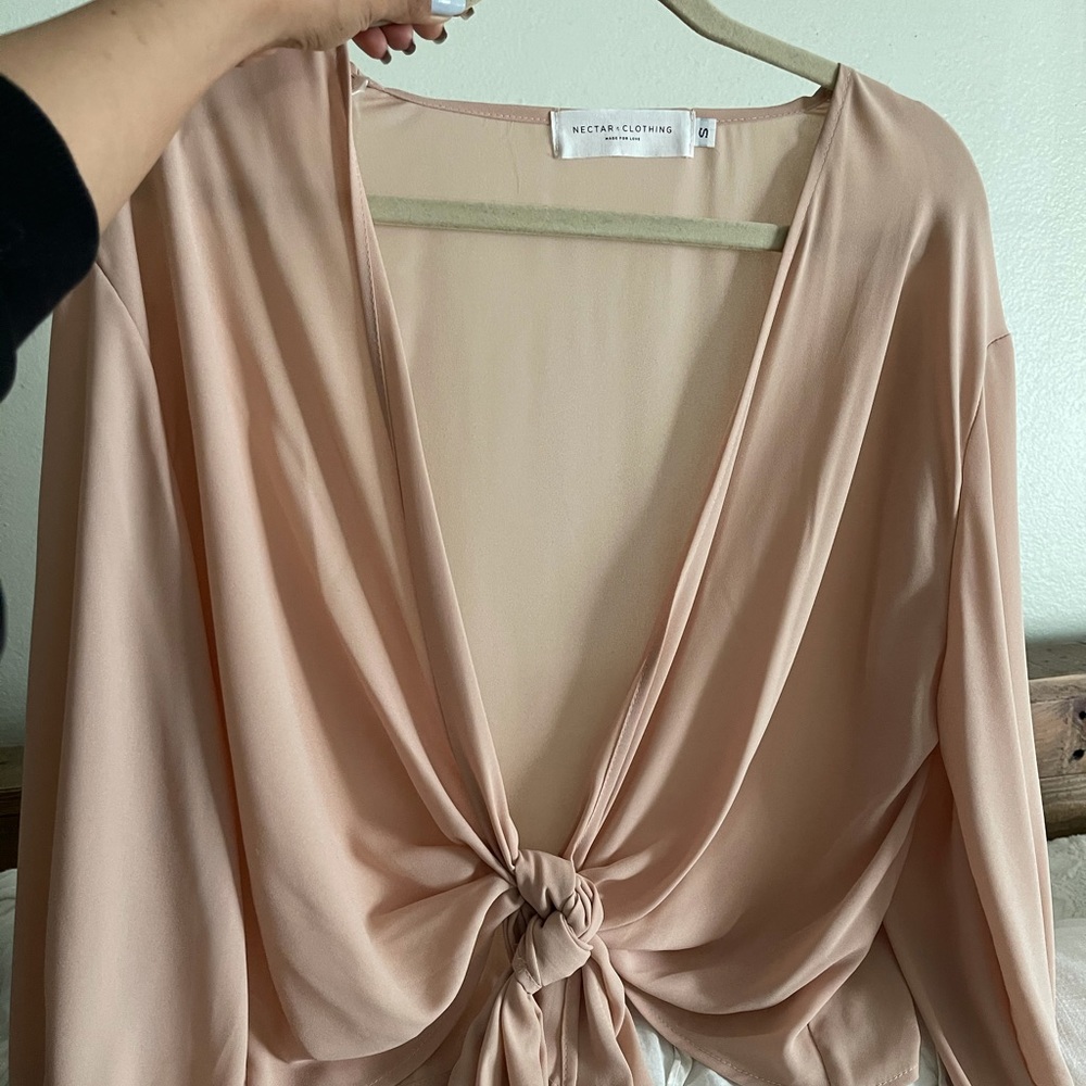 Nectar pink blouse